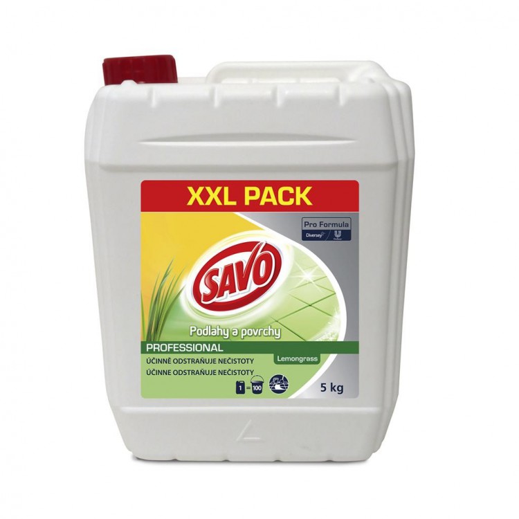 Savo Profi XXL 5kg Lemongrass | Čistící, dezinf.prostř., dezodoranty - Přípravky na WC - Čističe WC